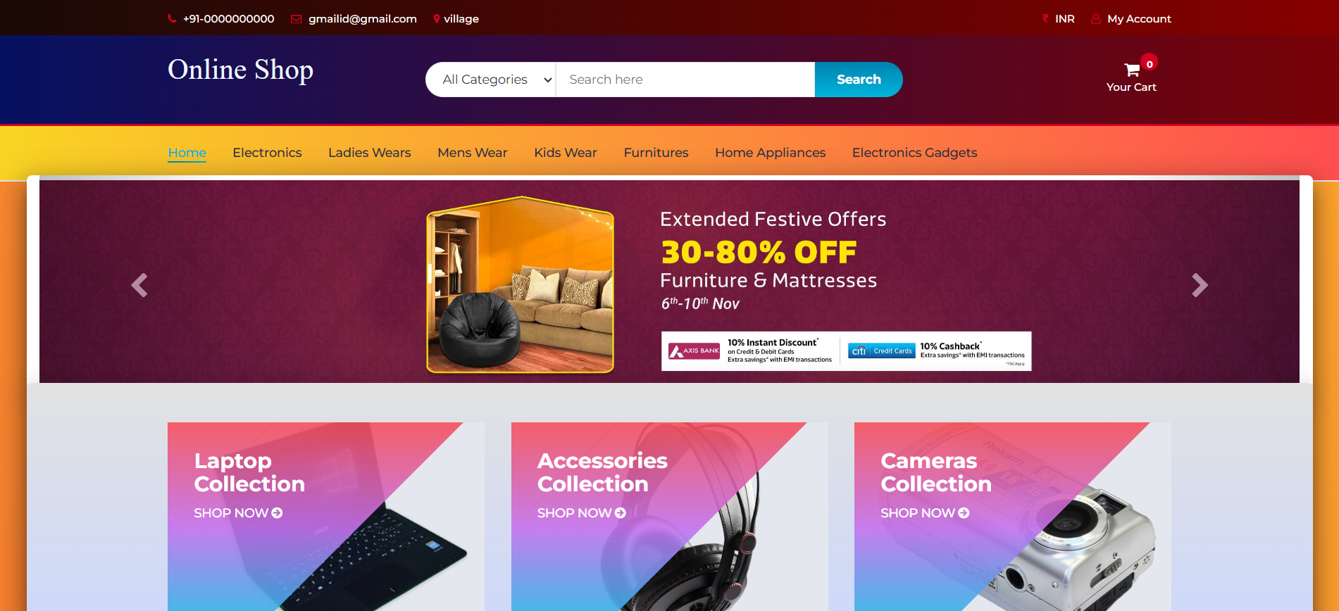 Online Shopping System