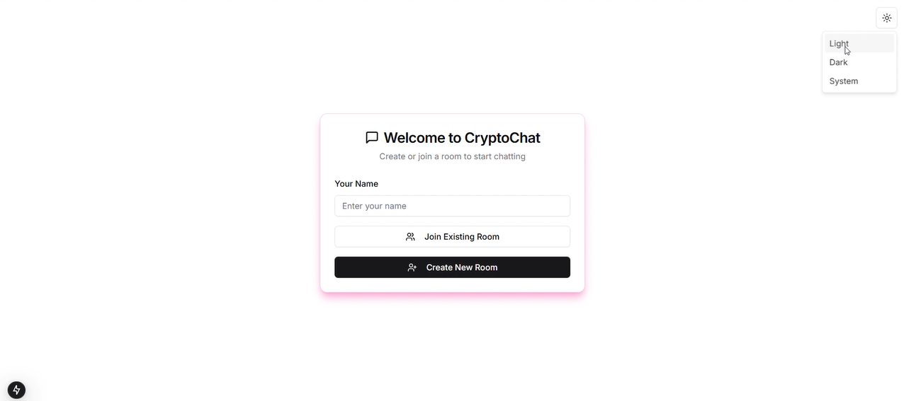 Crypto Chat